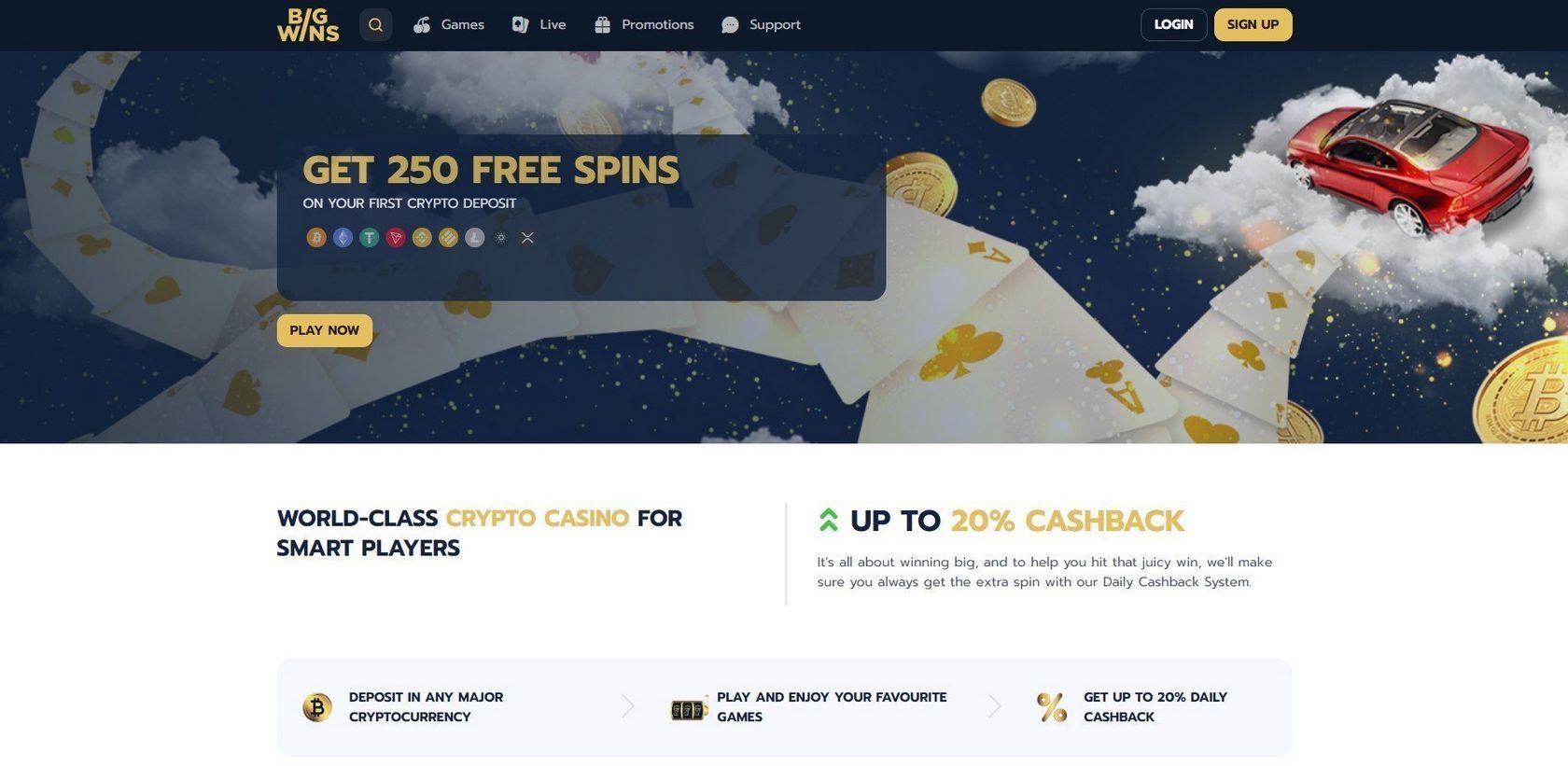 BigWins Casino Login